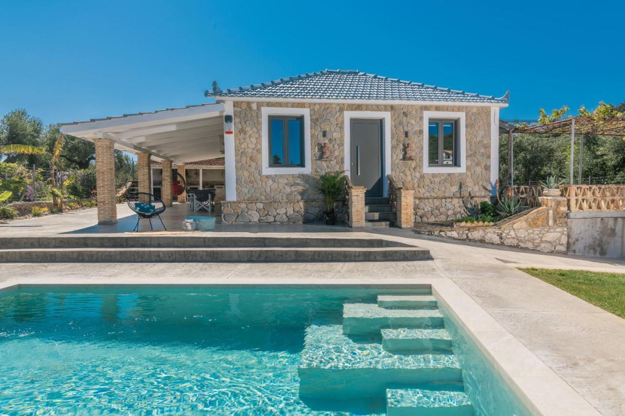 Binios Villa - Private Pool, Walking Distance From The Beach Vasilikí المظهر الخارجي الصورة